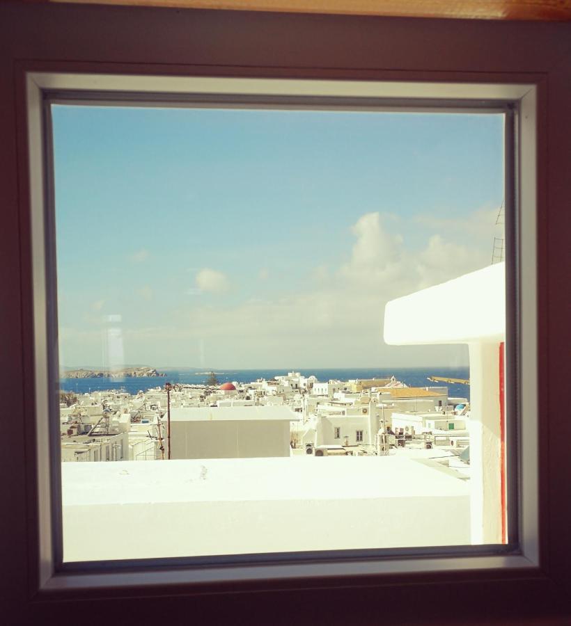 Bright & Relaxing Loft With Attic Room In The Heart Of Mykonos City Mykonos Town Eksteriør billede